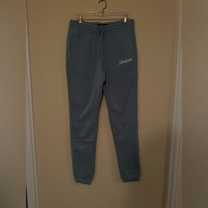 Hollister Blue Jogger Sweatpants Athletic-Leisure Style